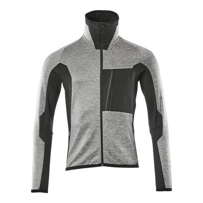Grey-Black Flecked - Front - Mascot Mens Advanced Fleece Jacket
