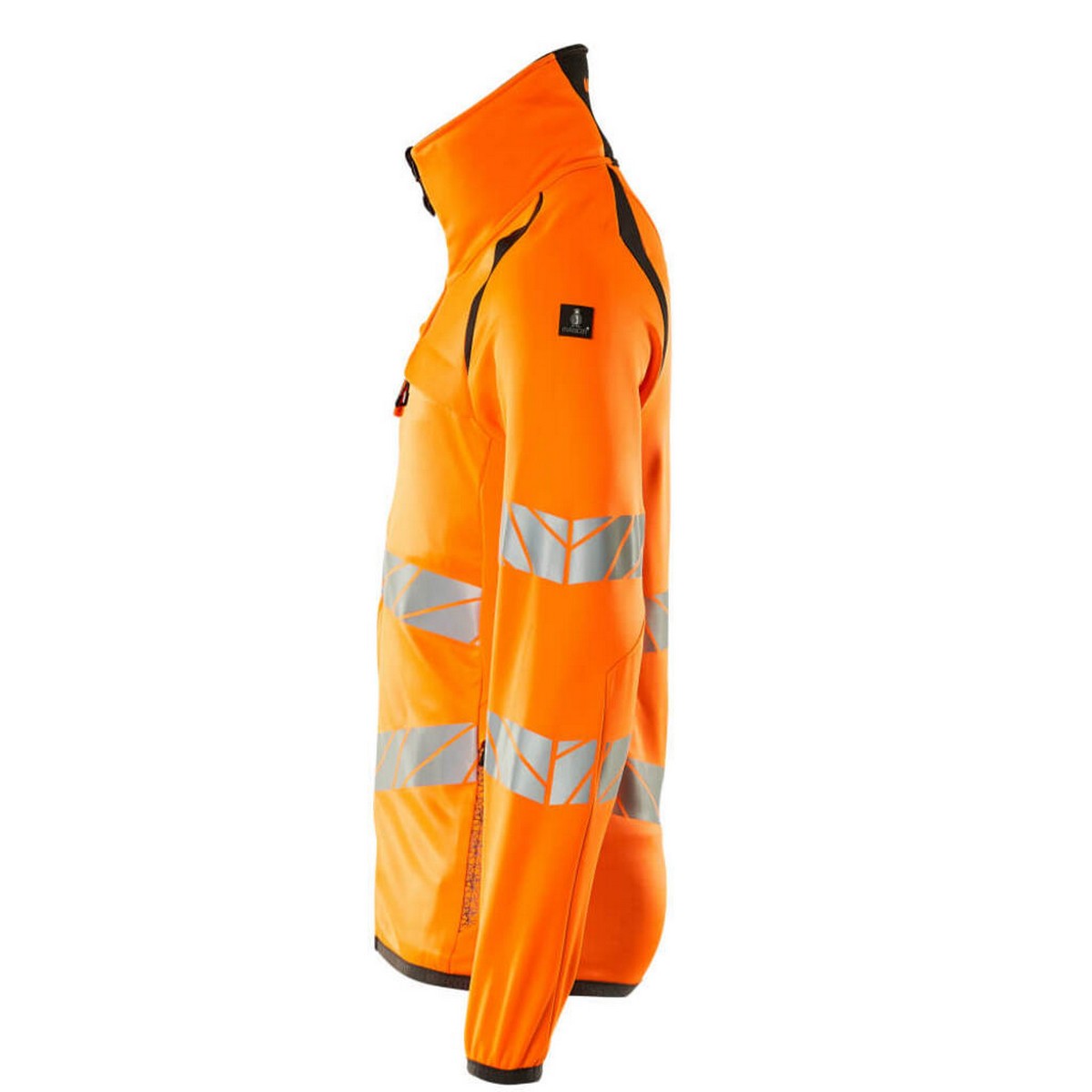 Hi Vis Orange-Dark Anthracite - Lifestyle - Mascot Mens Accelerate Safe High-Vis Fleece Jacket