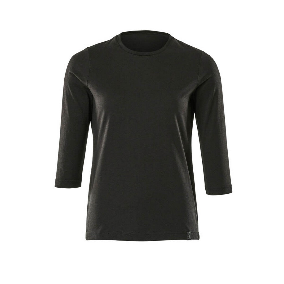 Deep Black - Front - Mascot Womens-Ladies Crossover 3-4 Sleeve T-Shirt