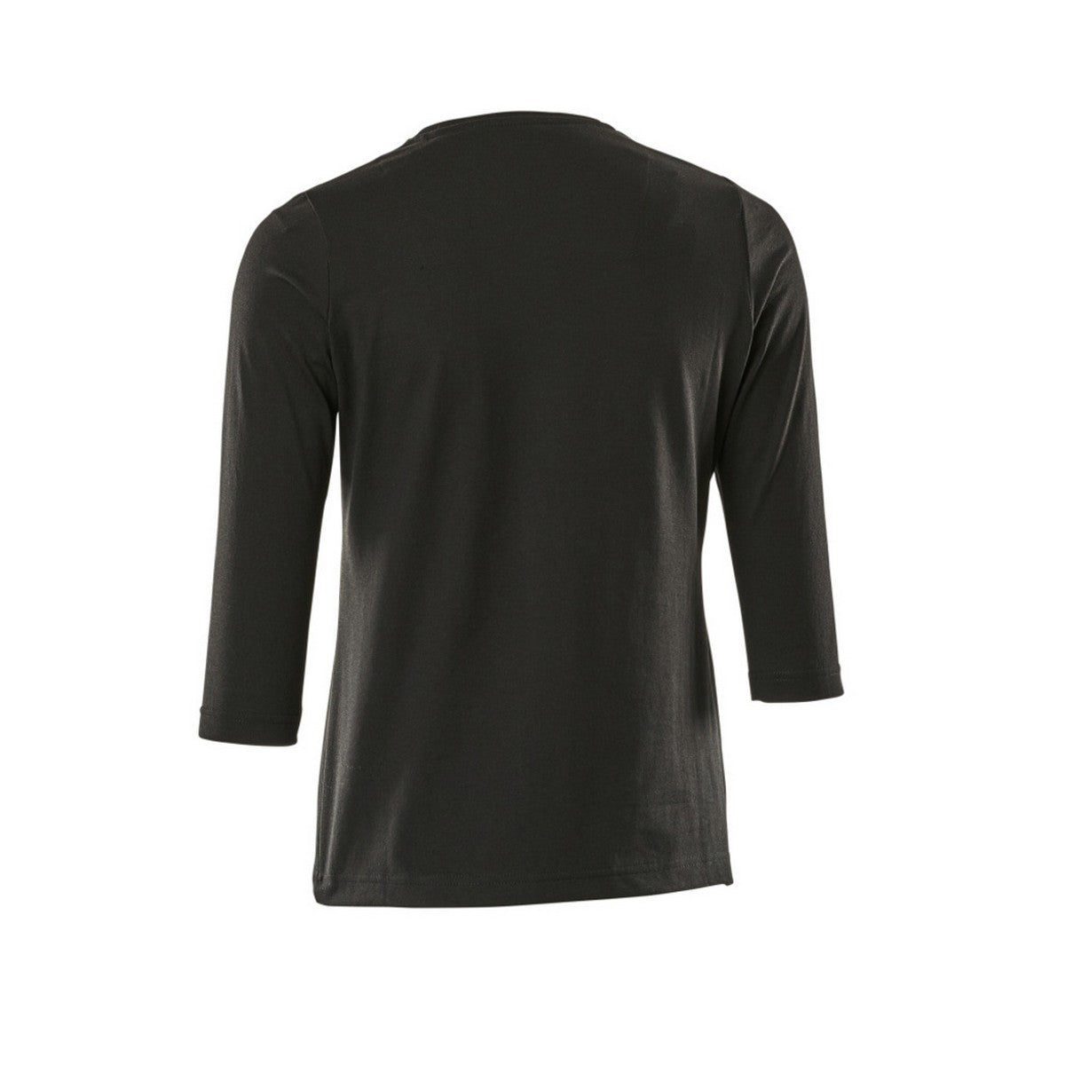 Deep Black - Back - Mascot Womens-Ladies Crossover 3-4 Sleeve T-Shirt