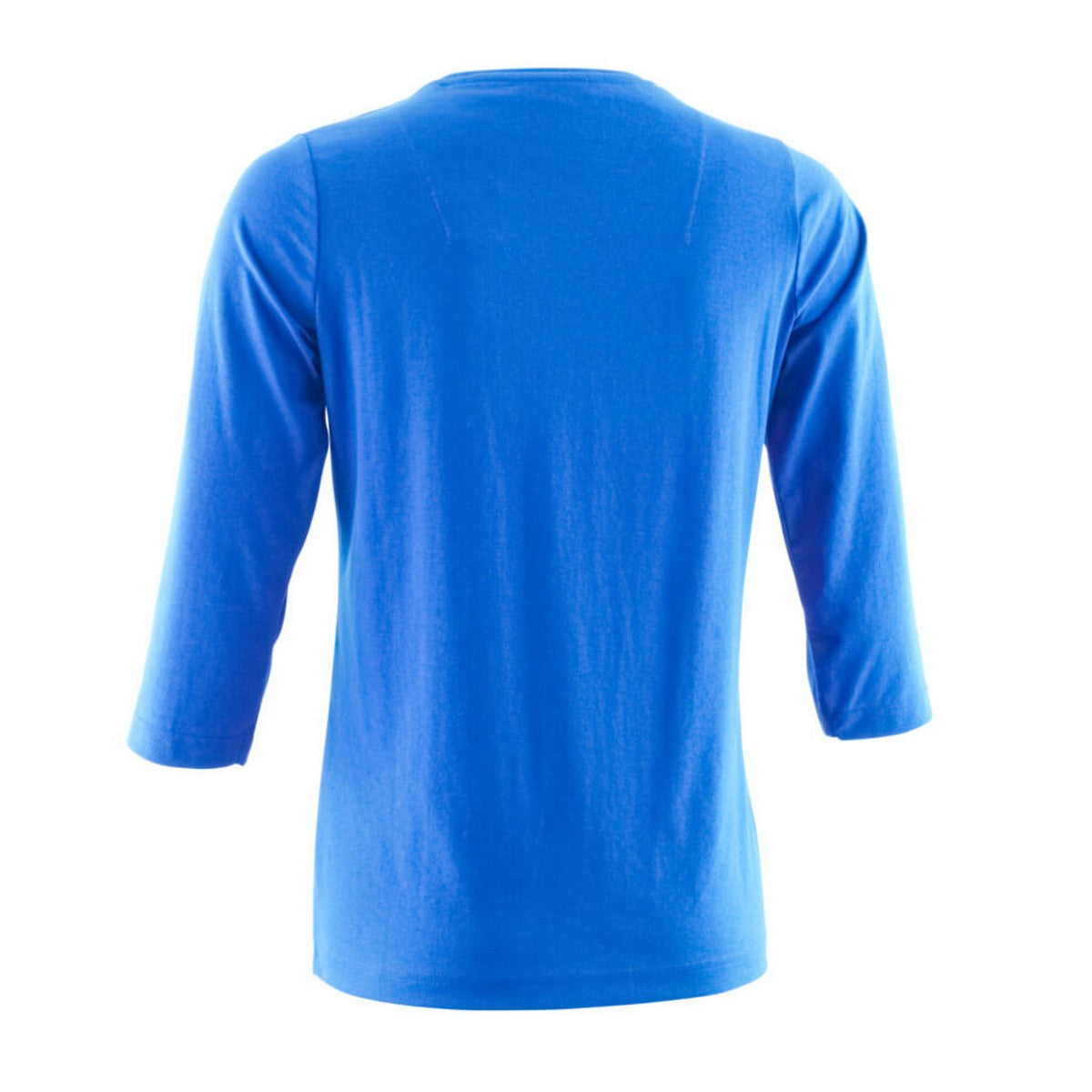 Azure Blue - Back - Mascot Womens-Ladies Crossover 3-4 Sleeve T-Shirt