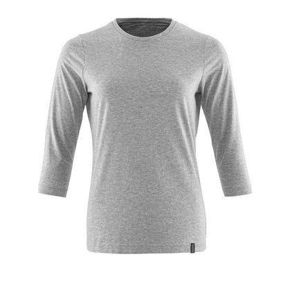 Grey - Front - Mascot Womens-Ladies Crossover 3-4 Sleeve T-Shirt