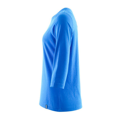 Azure Blue - Lifestyle - Mascot Womens-Ladies Crossover 3-4 Sleeve T-Shirt