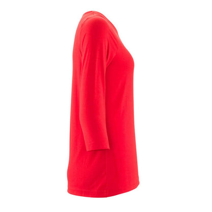 Traffic Red - Side - Mascot Womens-Ladies Crossover 3-4 Sleeve T-Shirt
