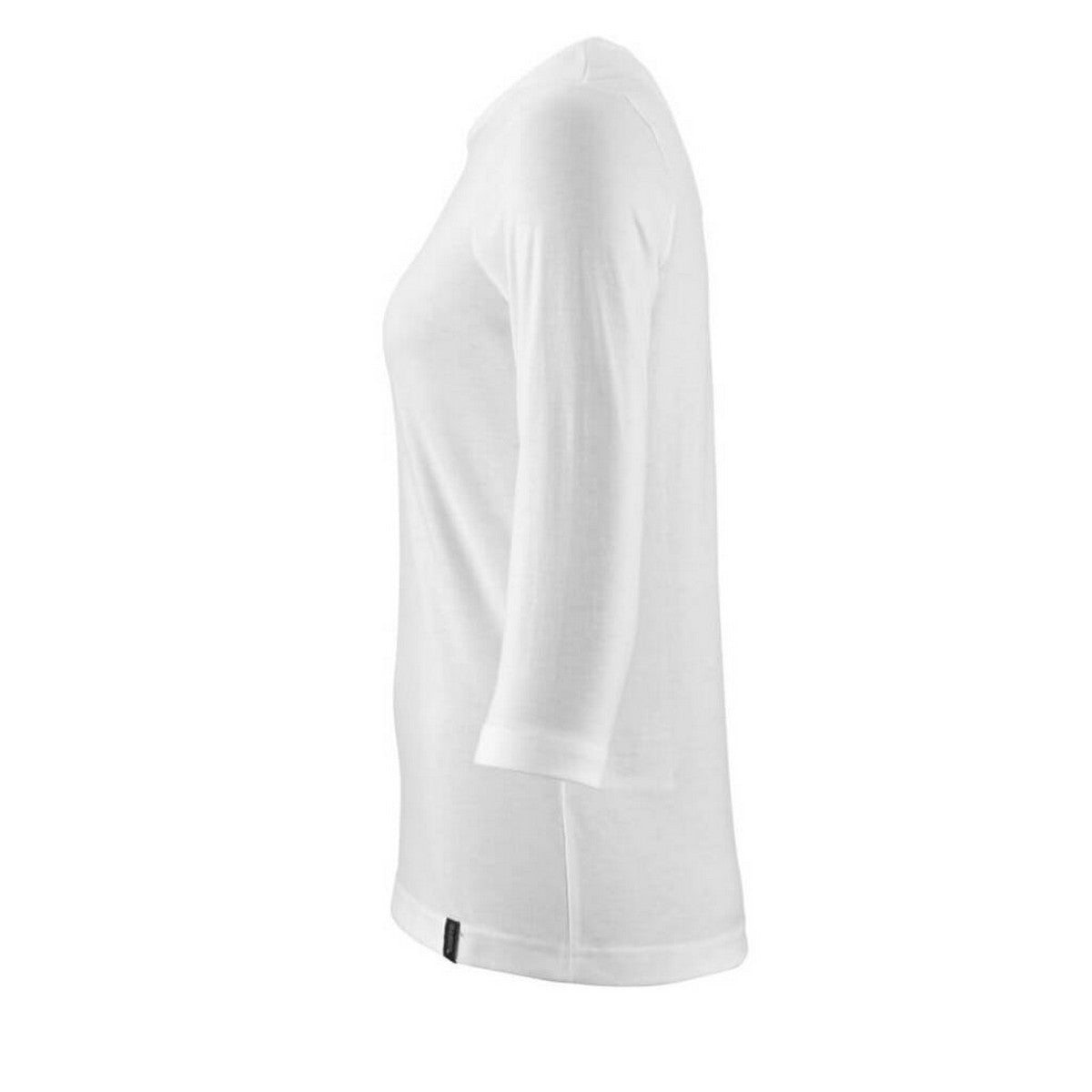 White - Lifestyle - Mascot Womens-Ladies Crossover 3-4 Sleeve T-Shirt