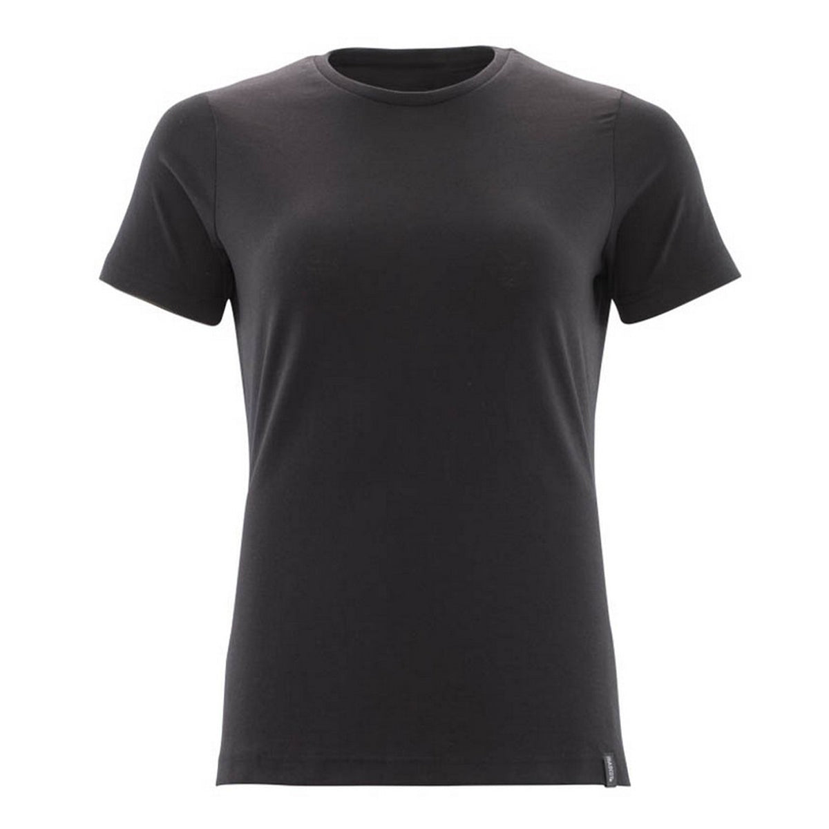 Deep Black - Front - Mascot Womens-Ladies Crossover T-Shirt
