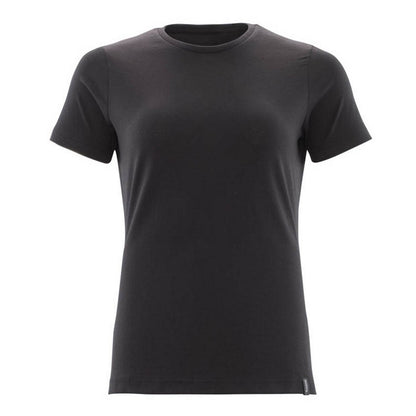 Deep Black - Front - Mascot Womens-Ladies Crossover T-Shirt