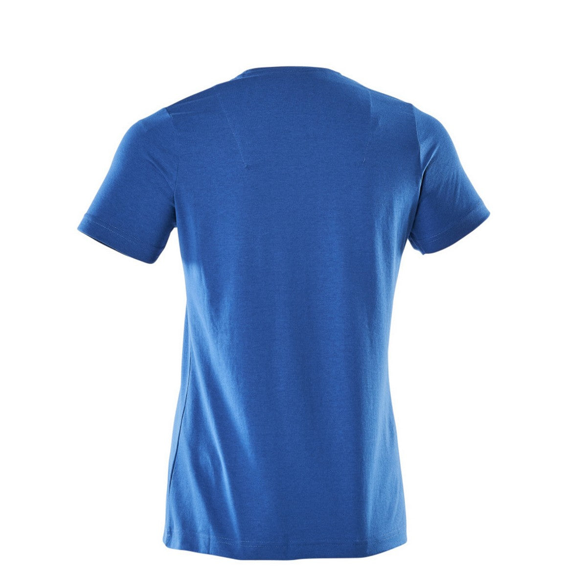 Azure Blue - Back - Mascot Womens-Ladies Crossover T-Shirt