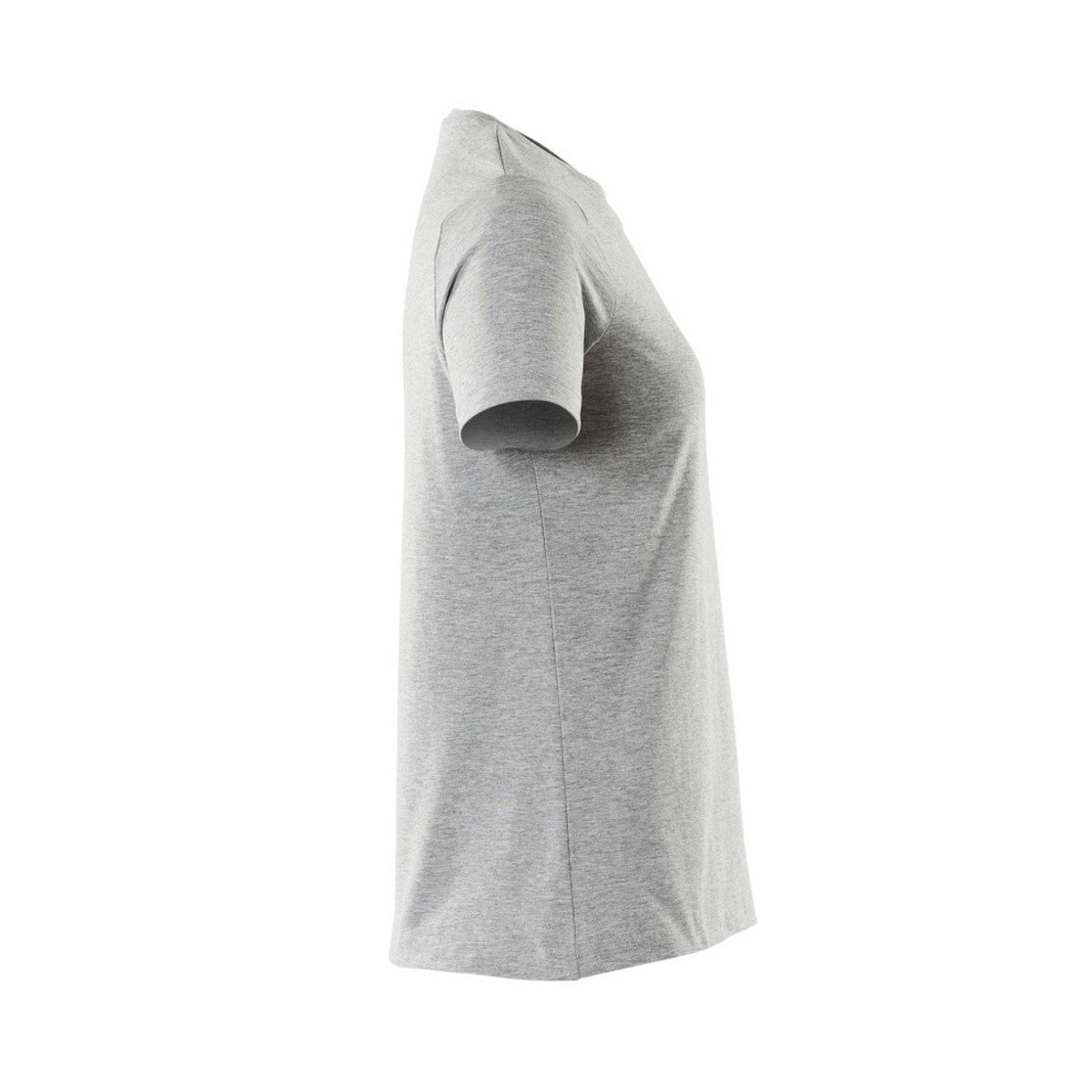 Grey - Side - Mascot Womens-Ladies Crossover T-Shirt