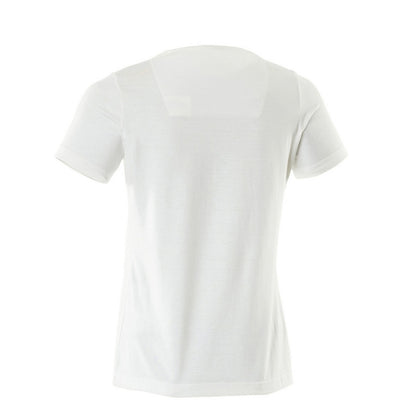 White - Back - Mascot Womens-Ladies Crossover T-Shirt