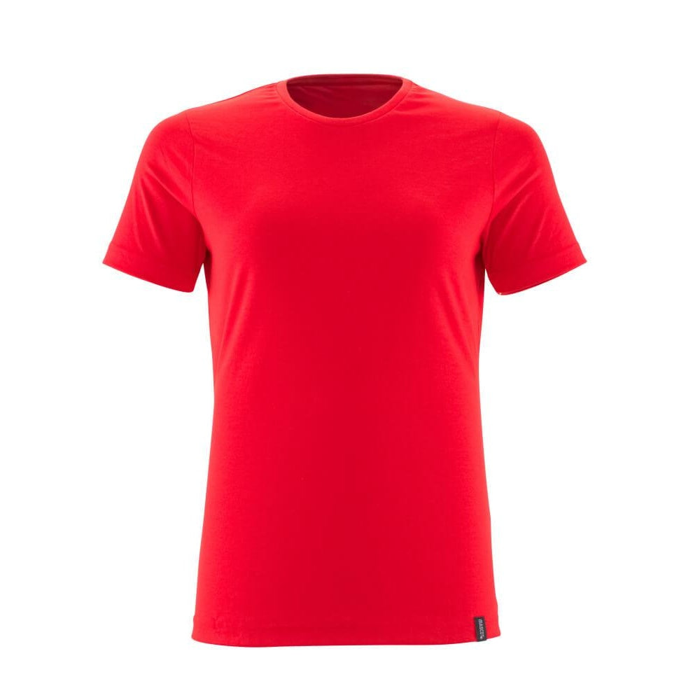 Red - Front - Mascot Womens-Ladies Crossover T-Shirt