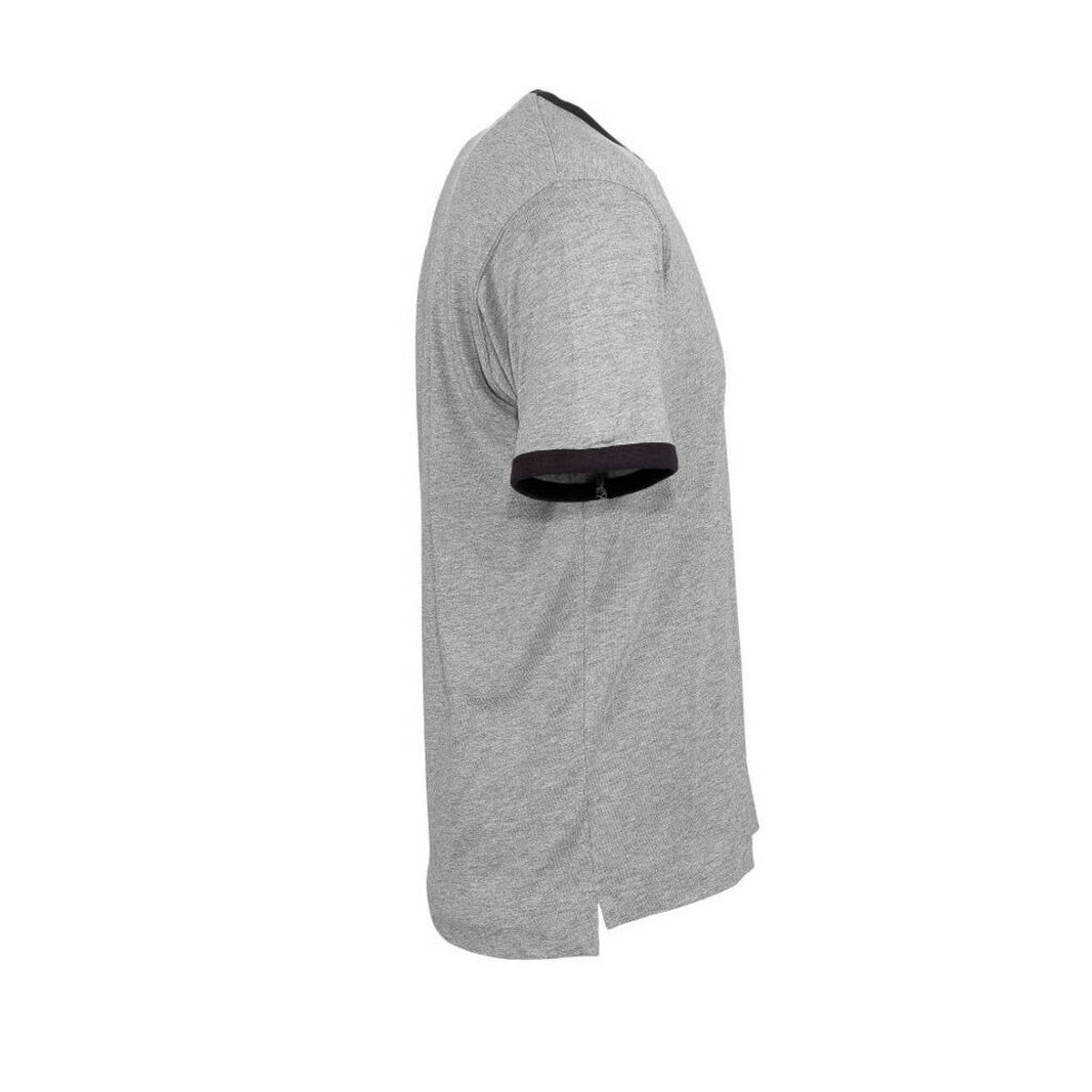 Grey - Side - Mascot Mens Crossover Algoso T-Shirt