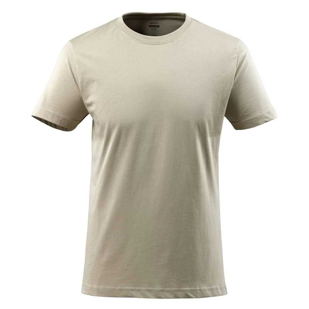 Light Khaki - Front - Mascot Mens Crossover Calais T-Shirt