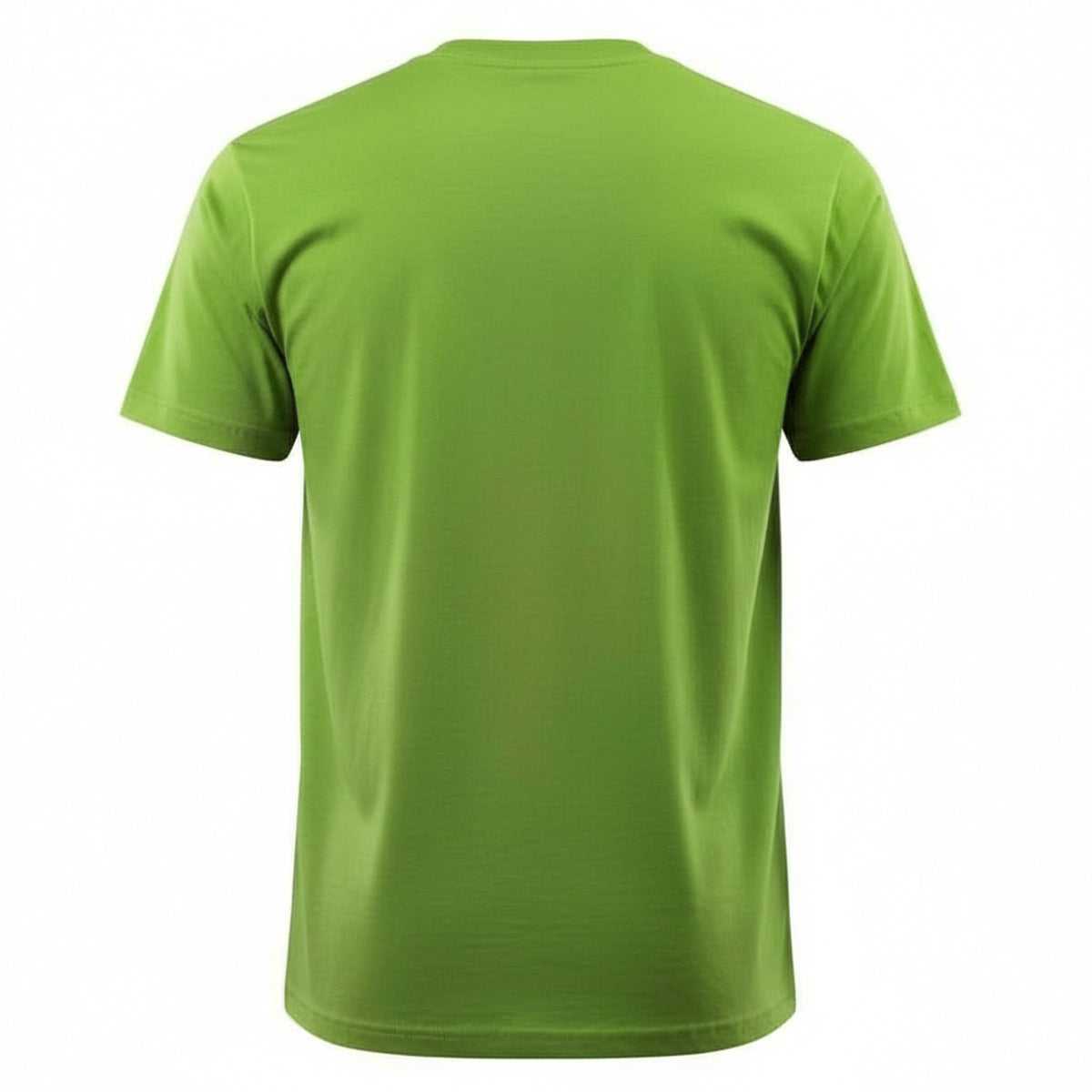 Lime Green - Back - Mascot Mens Crossover Calais T-Shirt