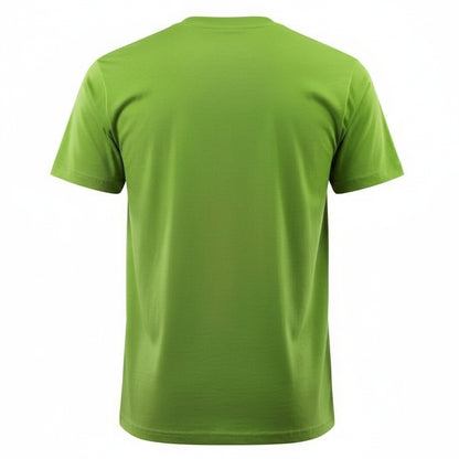 Lime Green - Back - Mascot Mens Crossover Calais T-Shirt