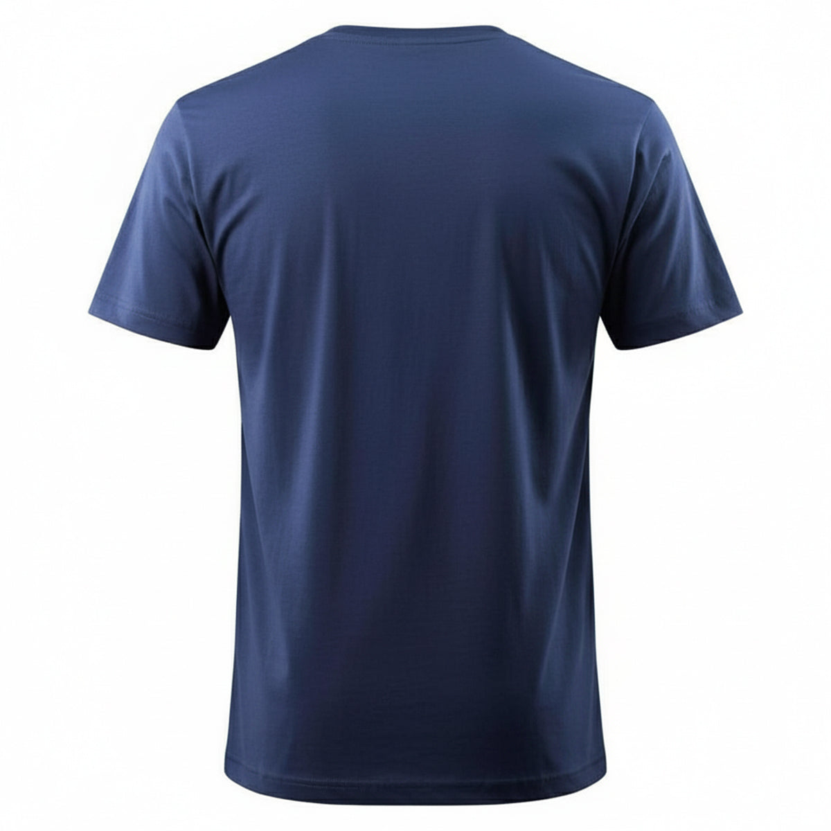 Navy - Back - Mascot Mens Crossover Calais T-Shirt