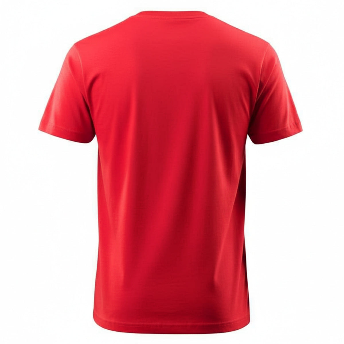 Traffic Red - Back - Mascot Mens Crossover Calais T-Shirt
