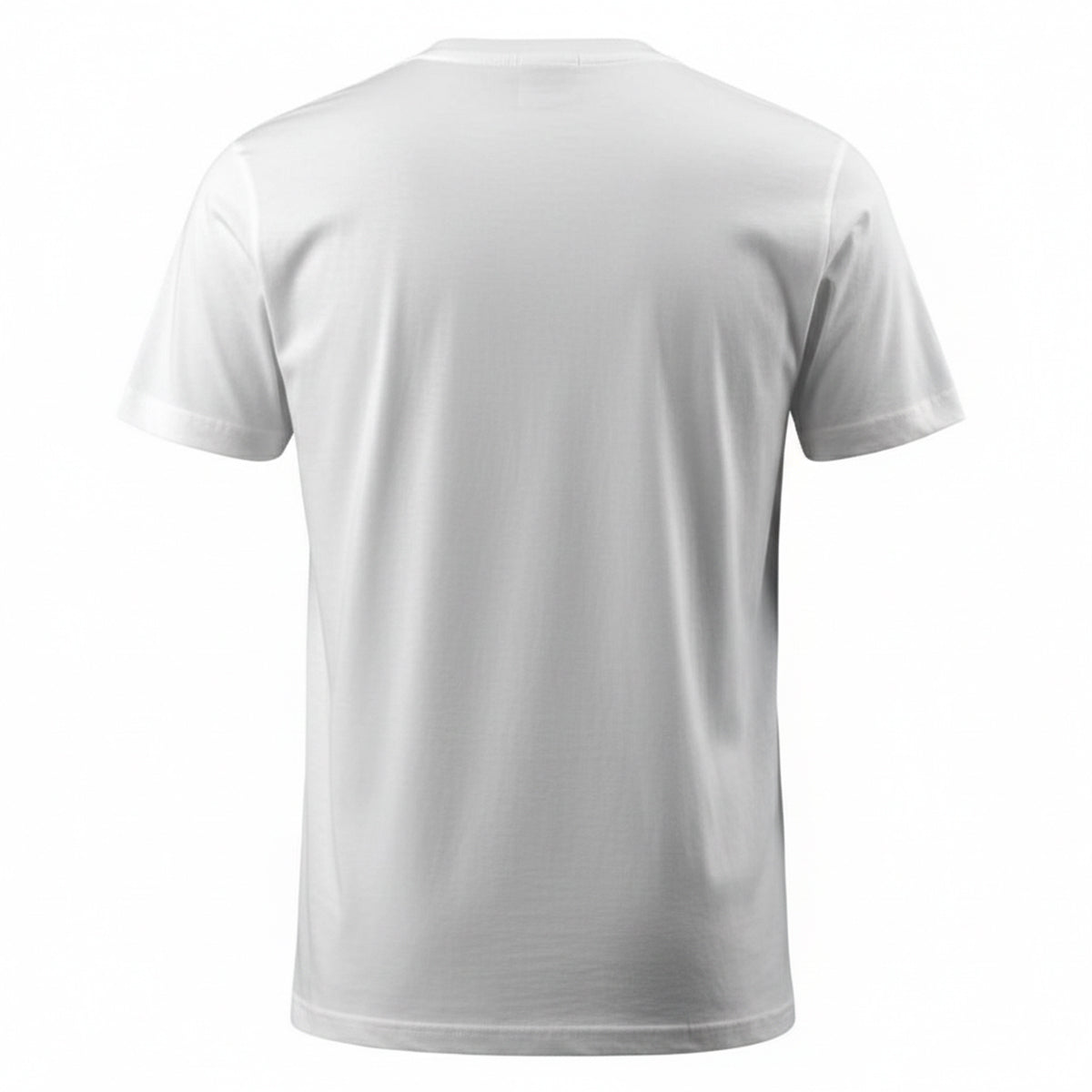 White - Back - Mascot Mens Crossover Calais T-Shirt
