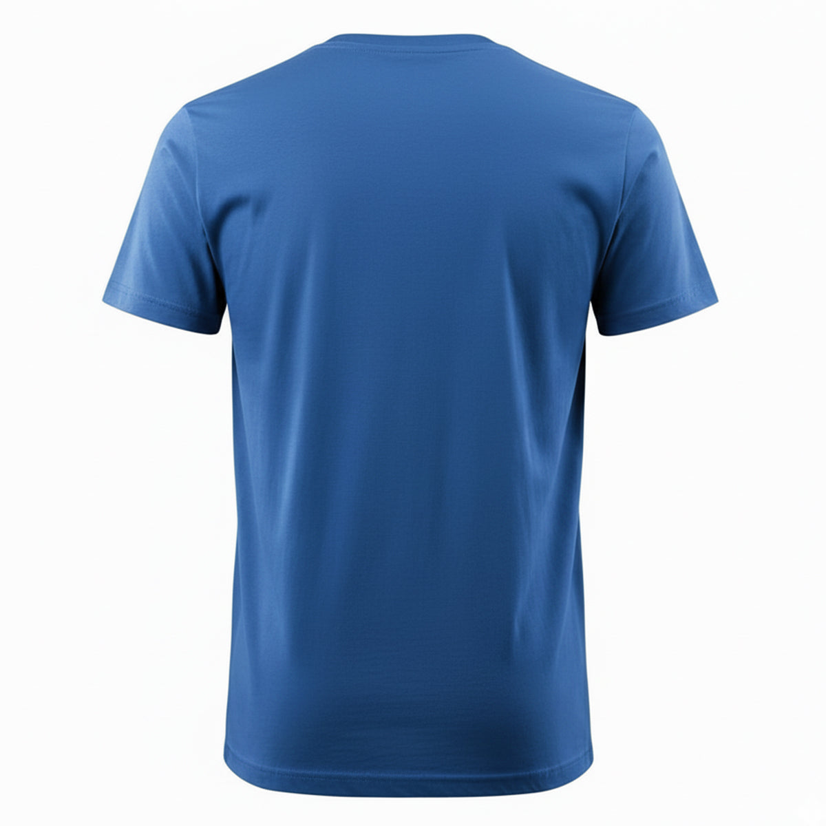 Azure Blue - Back - Mascot Mens Crossover Calais T-Shirt
