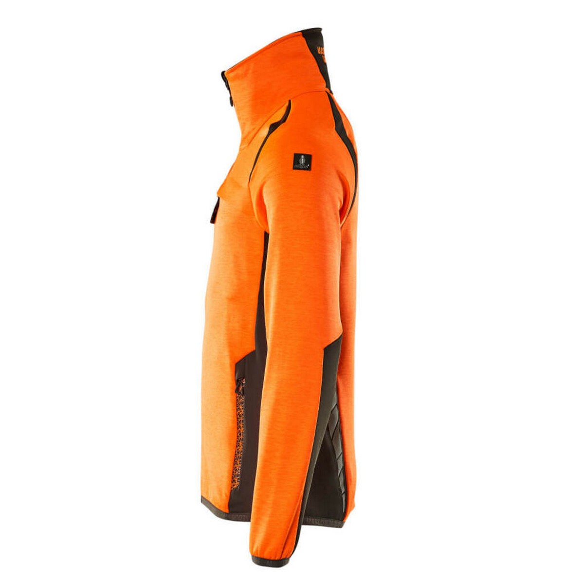 Hi Vis Orange-Dark Anthracite - Lifestyle - Mascot Mens Accelerate Safe Fleece Jacket