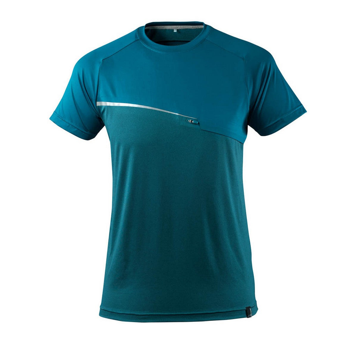 Dark Petroleum - Front - Mascot Mens Advanced Chest Pocket T-Shirt