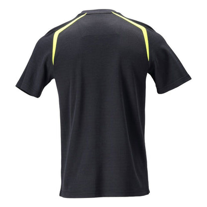 Dark Navy-Hi Vis Yellow - Back - Mascot Mens Accelerate Multisafe T-Shirt