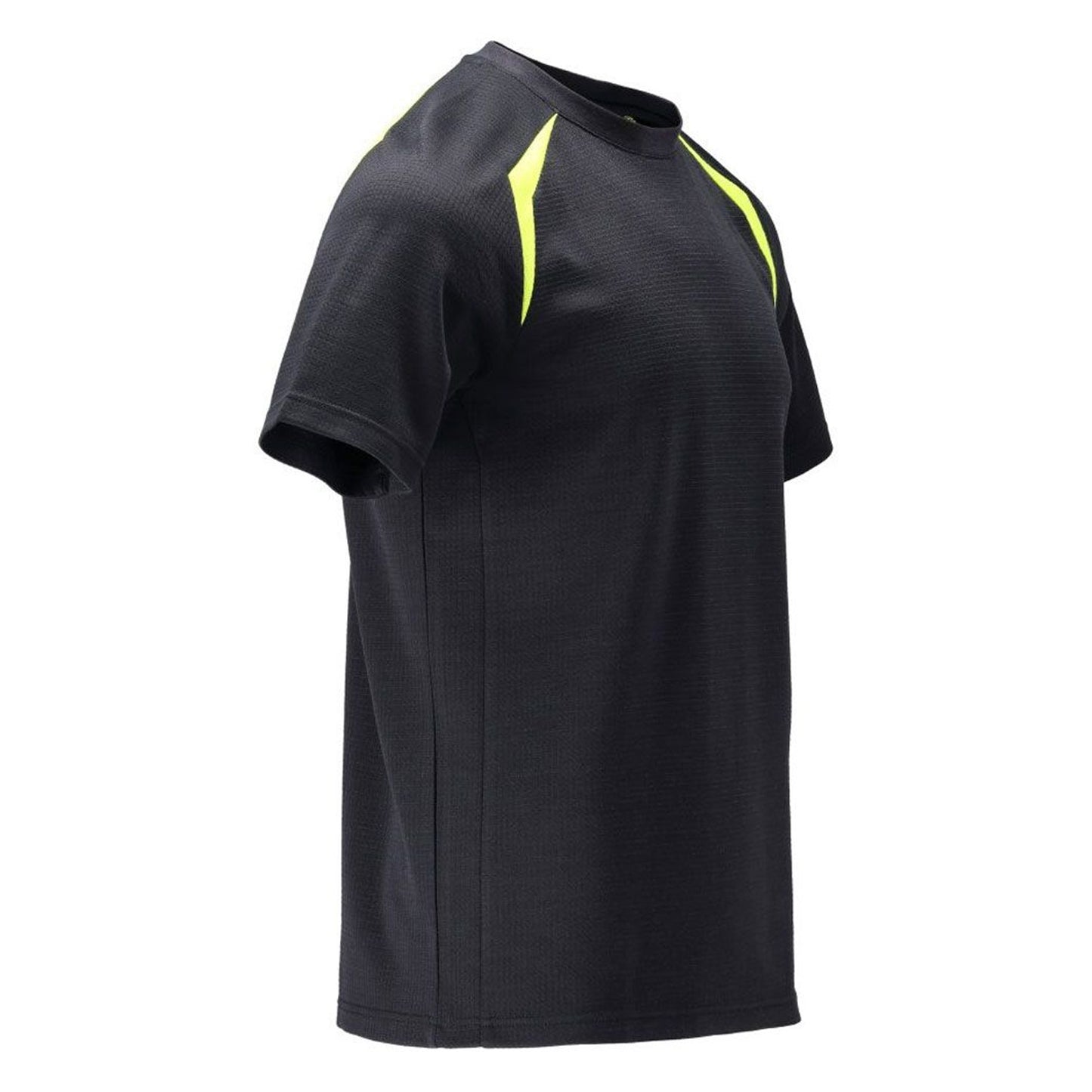 Dark Navy-Hi Vis Yellow - Lifestyle - Mascot Mens Accelerate Multisafe T-Shirt