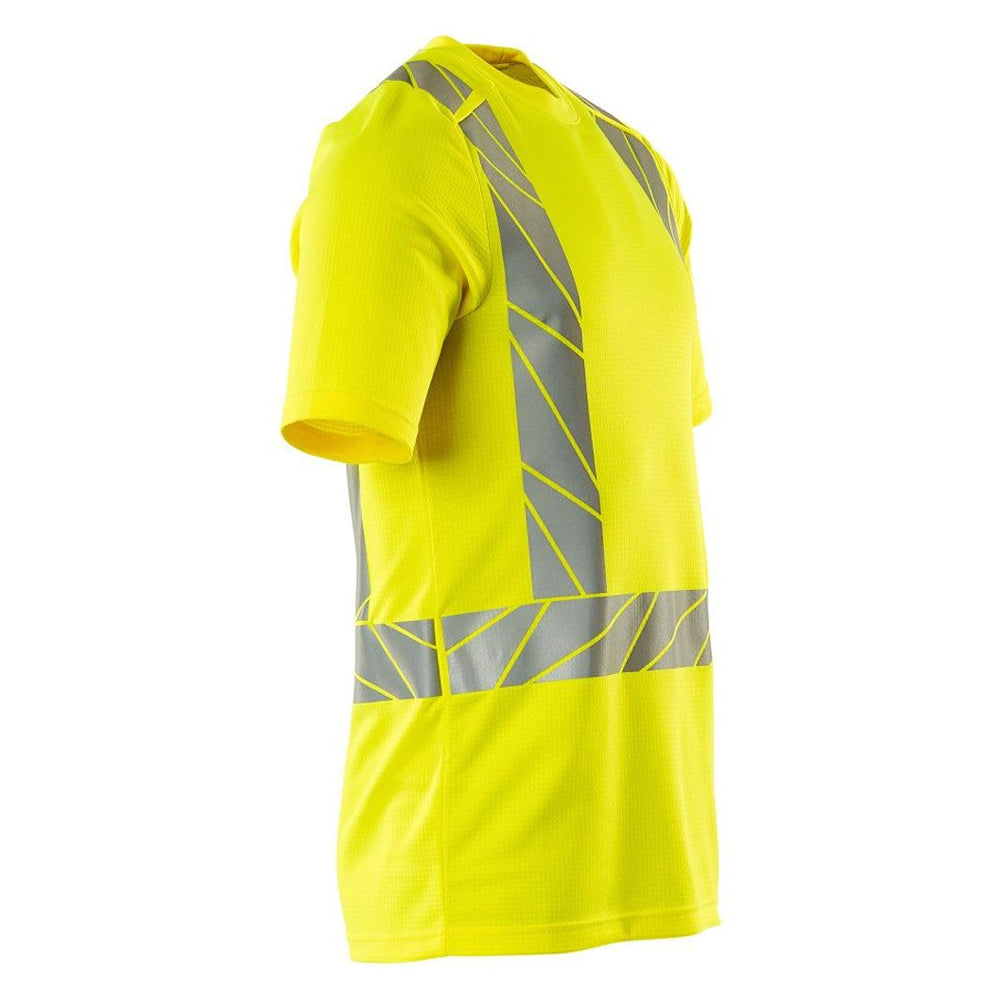 Hi Vis Yellow - Lifestyle - Mascot Mens Accelerate Safe Hi-Vis T-Shirt