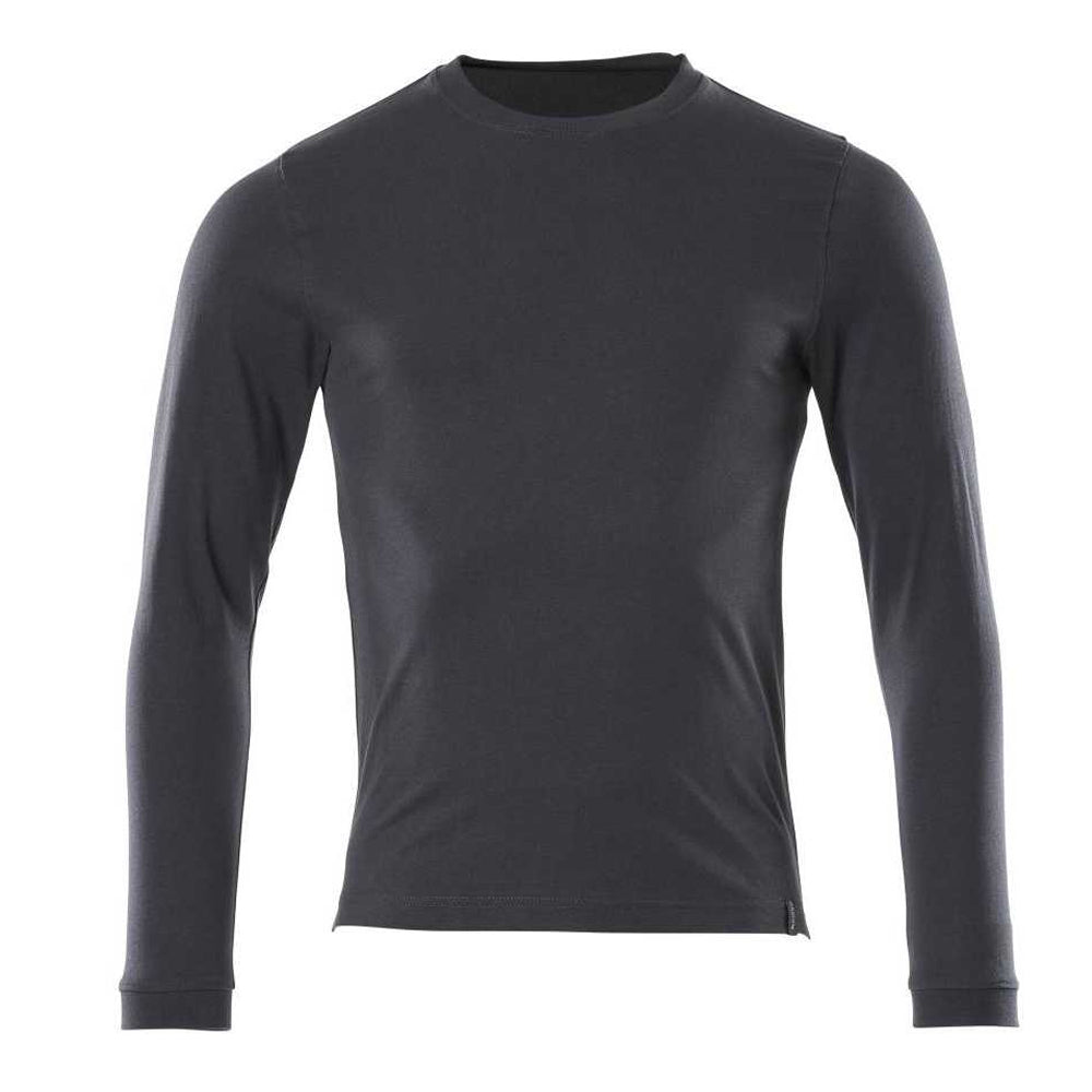 Dark Navy - Front - Mascot Mens Crossover Albi Long-Sleeved T-Shirt