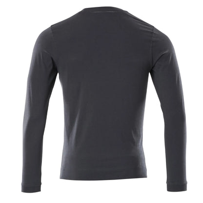 Dark Navy - Back - Mascot Mens Crossover Albi Long-Sleeved T-Shirt