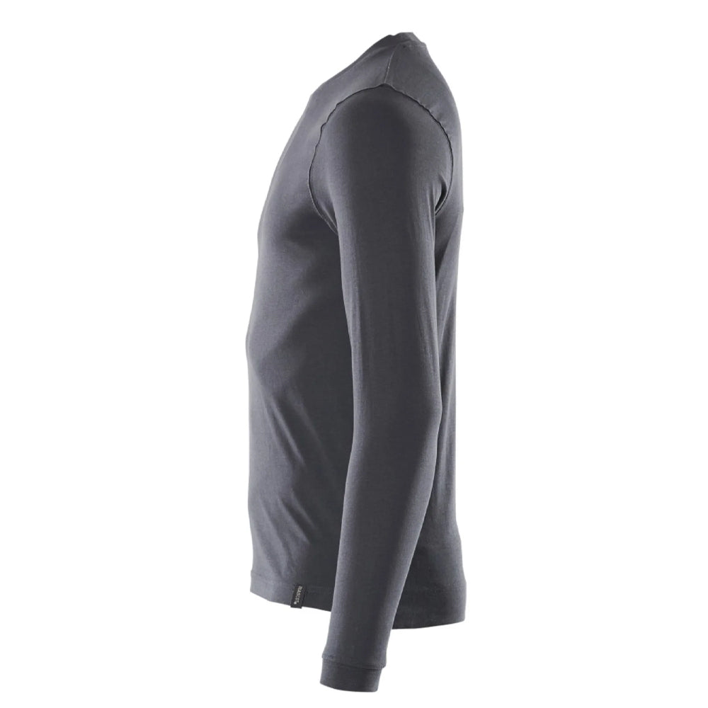 Dark Navy - Side - Mascot Mens Crossover Albi Long-Sleeved T-Shirt