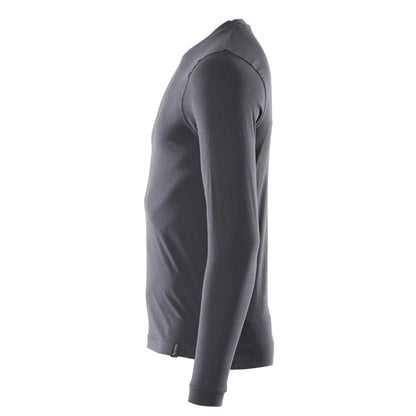 Dark Navy - Side - Mascot Mens Crossover Albi Long-Sleeved T-Shirt