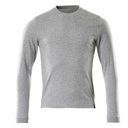Grey - Front - Mascot Mens Crossover Albi Long-Sleeved T-Shirt