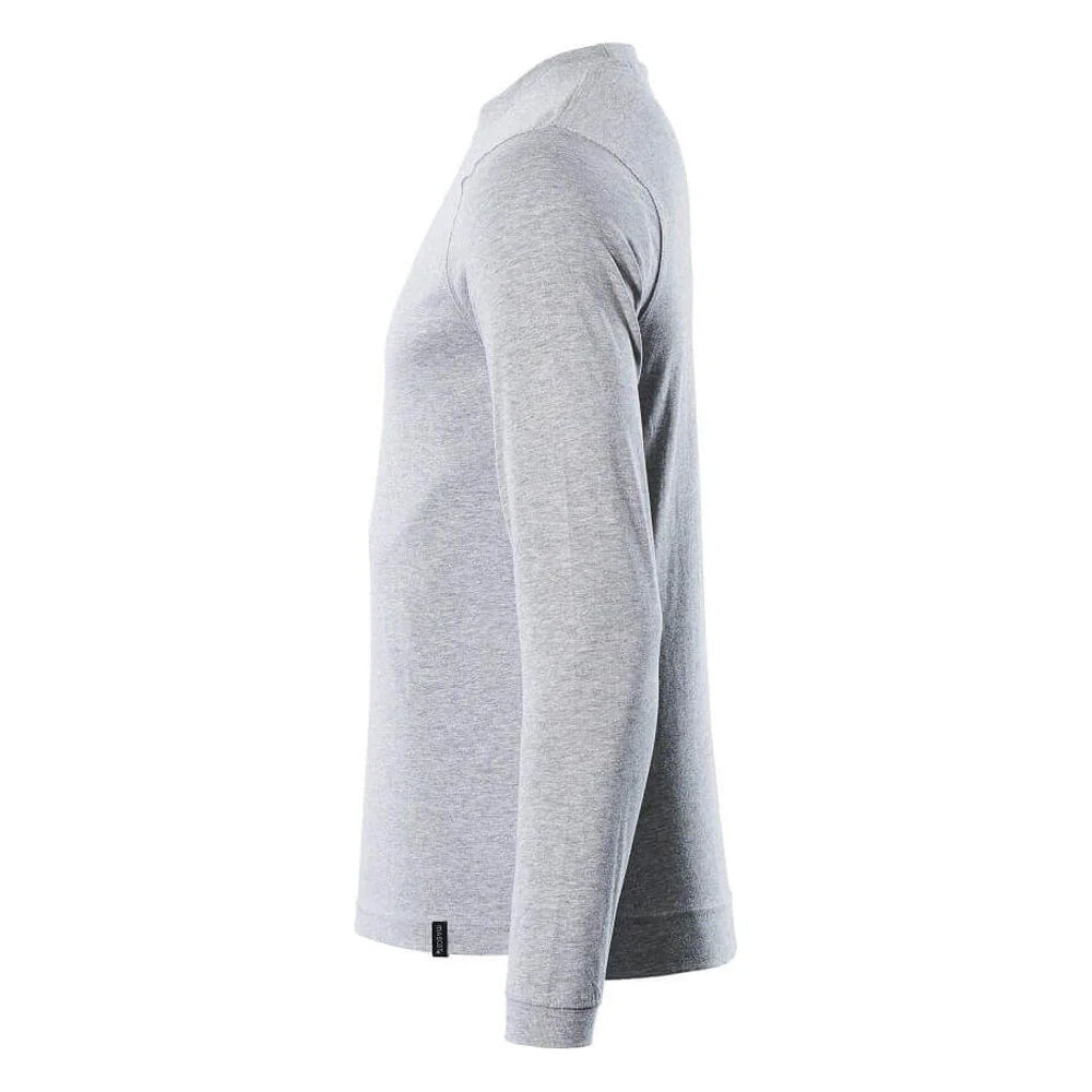 Grey - Back - Mascot Mens Crossover Albi Long-Sleeved T-Shirt