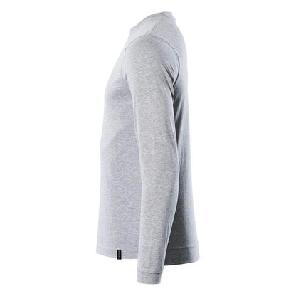 Grey - Back - Mascot Mens Crossover Albi Long-Sleeved T-Shirt