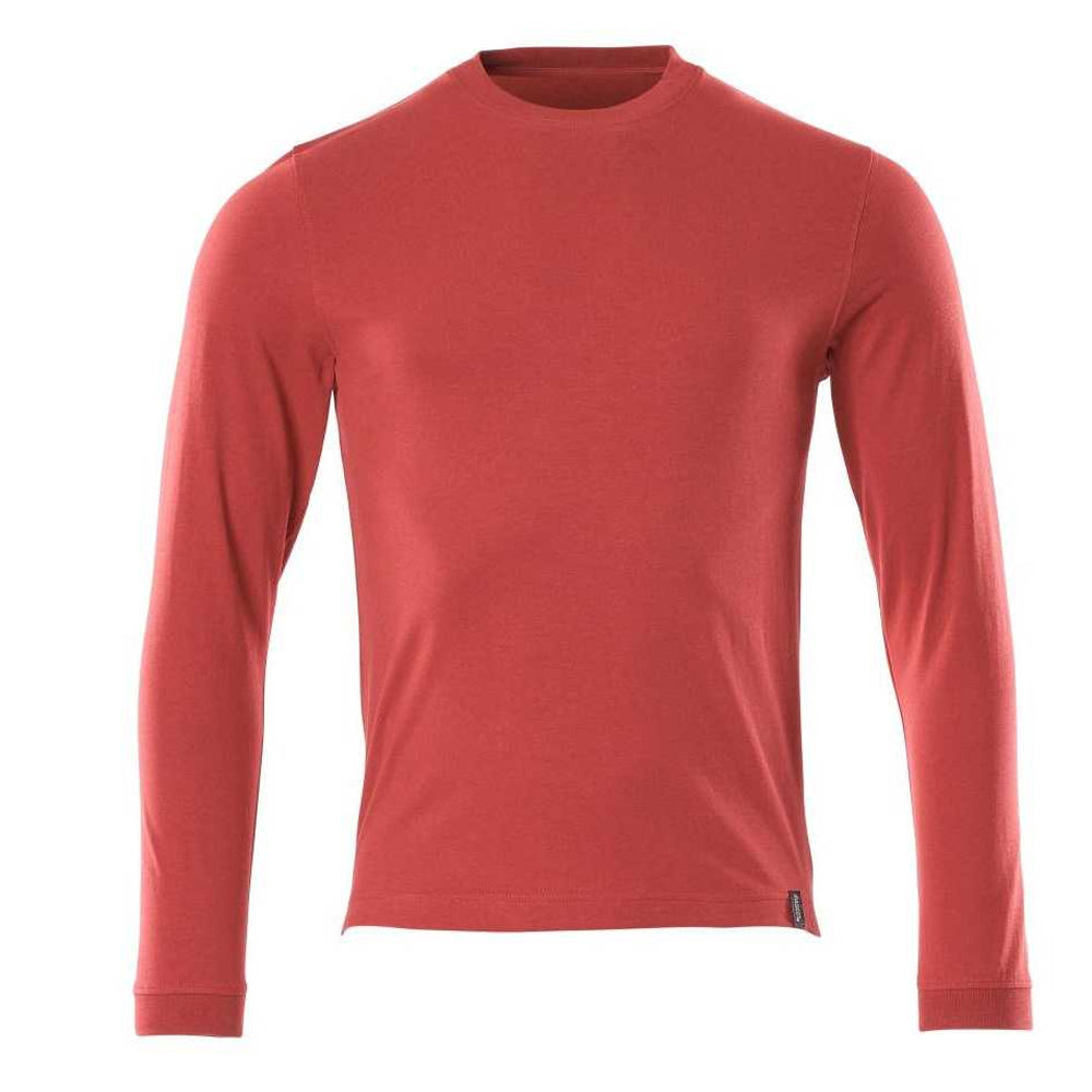 Red - Front - Mascot Mens Crossover Albi Long-Sleeved T-Shirt