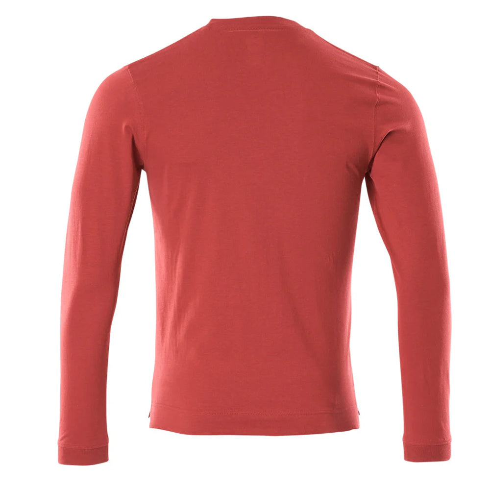 Red - Back - Mascot Mens Crossover Albi Long-Sleeved T-Shirt