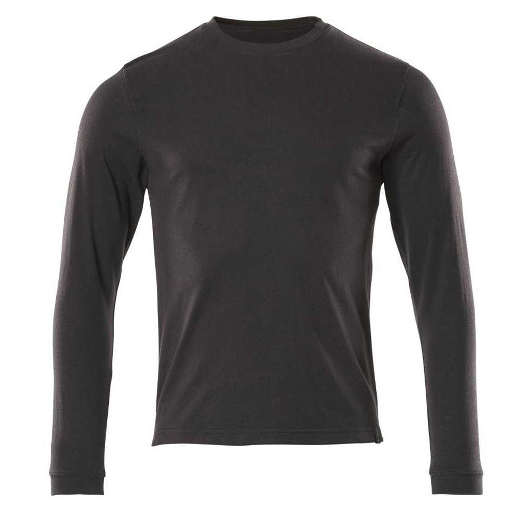 Black - Front - Mascot Mens Crossover Albi Long-Sleeved T-Shirt