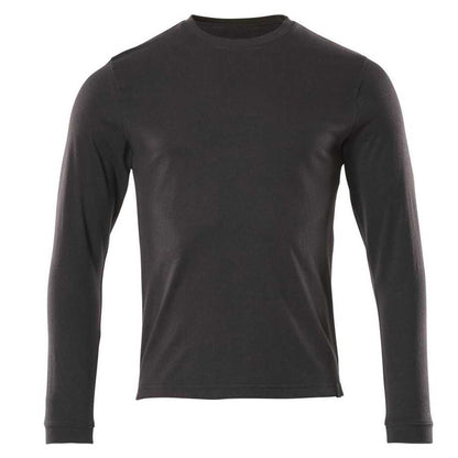 Black - Front - Mascot Mens Crossover Albi Long-Sleeved T-Shirt