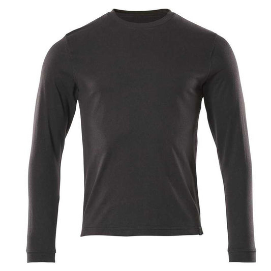 Black - Front - Mascot Mens Crossover Albi Long-Sleeved T-Shirt