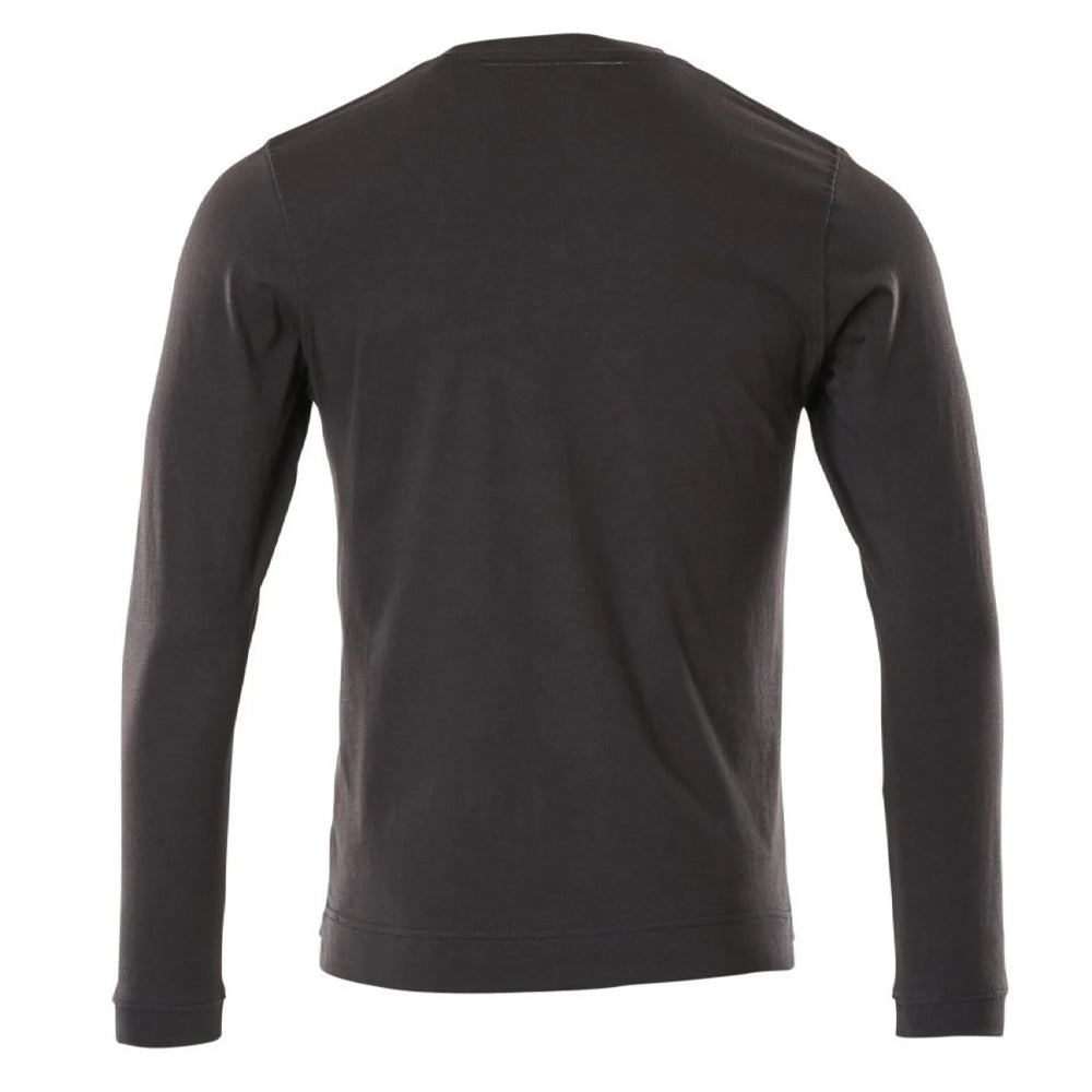 Black - Back - Mascot Mens Crossover Albi Long-Sleeved T-Shirt