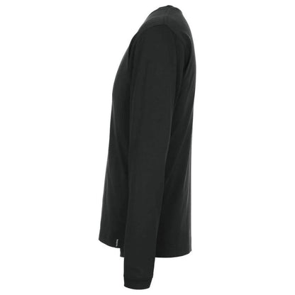 Black - Side - Mascot Mens Crossover Albi Long-Sleeved T-Shirt
