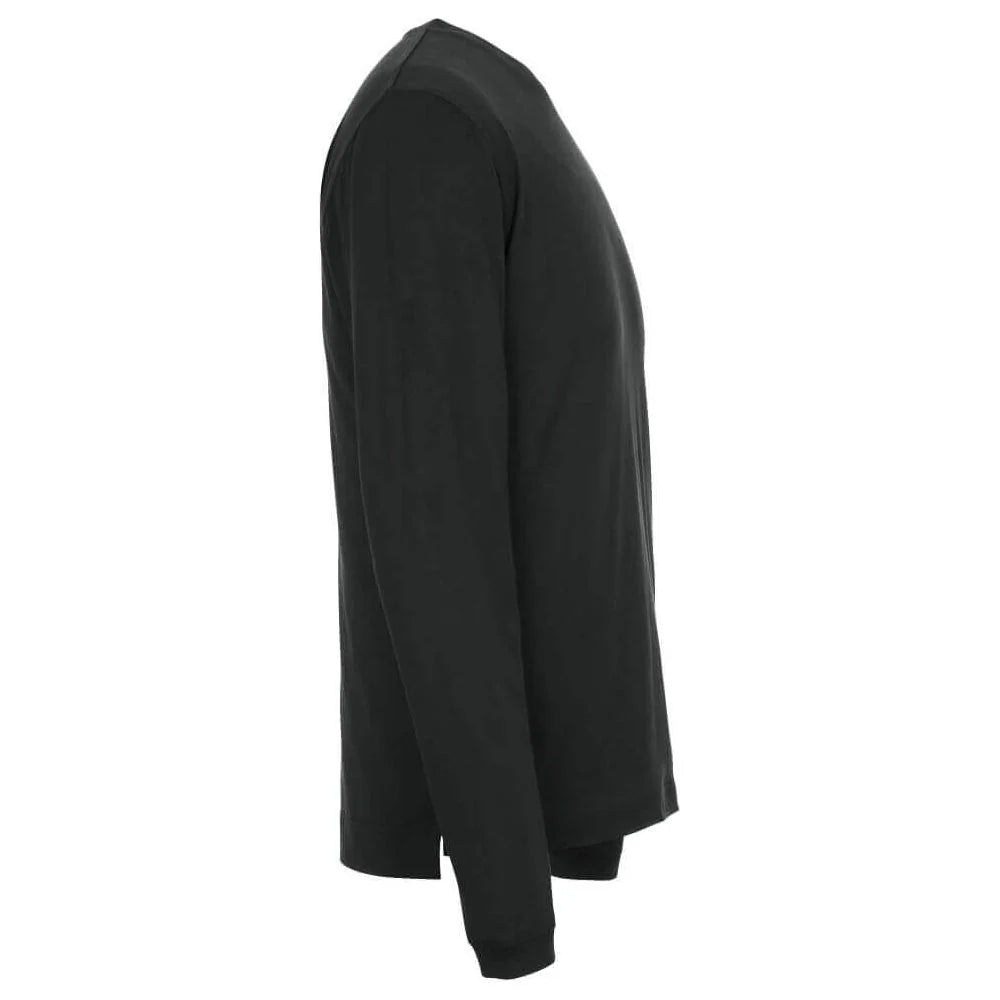 Black - Lifestyle - Mascot Mens Crossover Albi Long-Sleeved T-Shirt