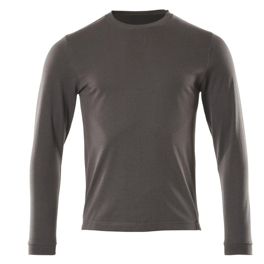 Dark Anthracite - Front - Mascot Mens Crossover Albi Long-Sleeved T-Shirt