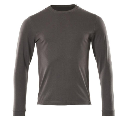 Dark Anthracite - Front - Mascot Mens Crossover Albi Long-Sleeved T-Shirt