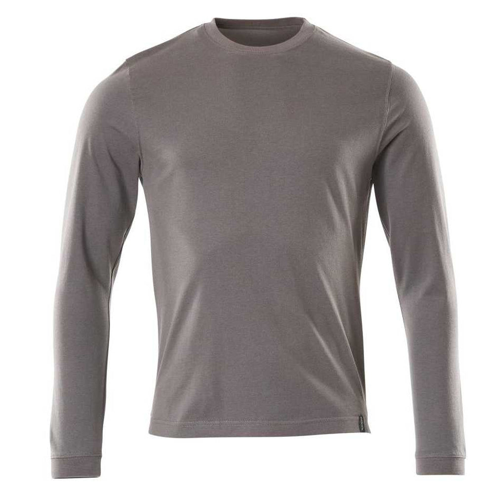 Anthracite - Front - Mascot Mens Crossover Albi Long-Sleeved T-Shirt