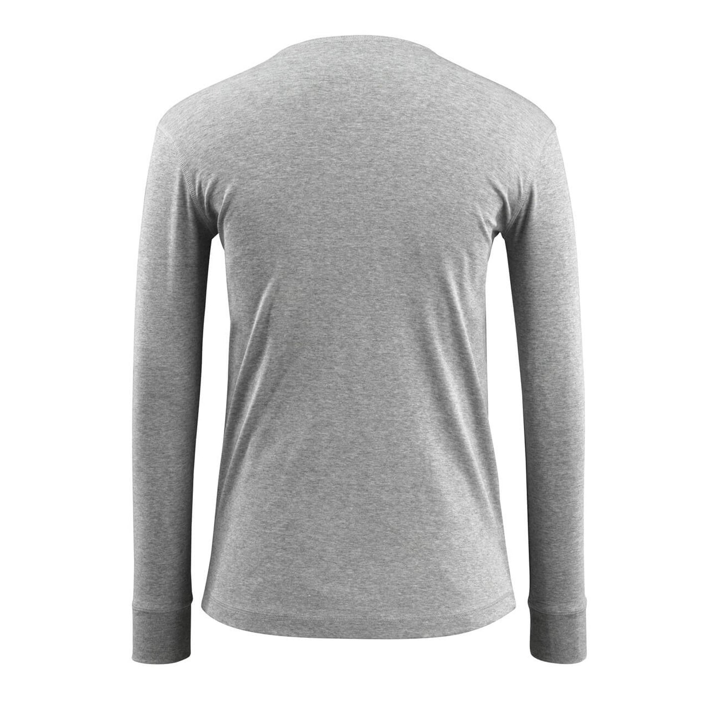 Grey Flecked - Back - Mascot Womens-Ladies Crossover Long-Sleeved T-Shirt