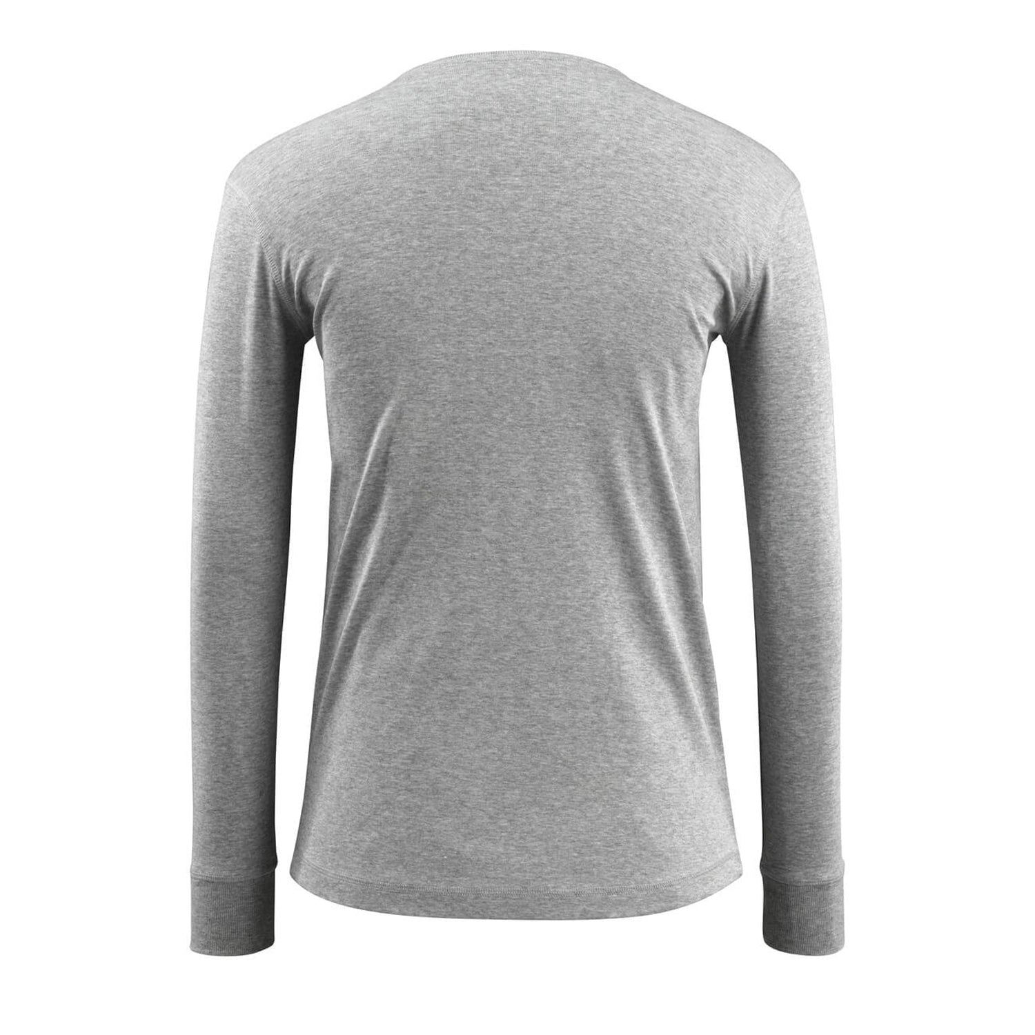 Grey Flecked - Back - Mascot Womens-Ladies Crossover Long-Sleeved T-Shirt