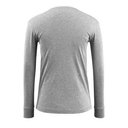 Grey Flecked - Back - Mascot Womens-Ladies Crossover Long-Sleeved T-Shirt
