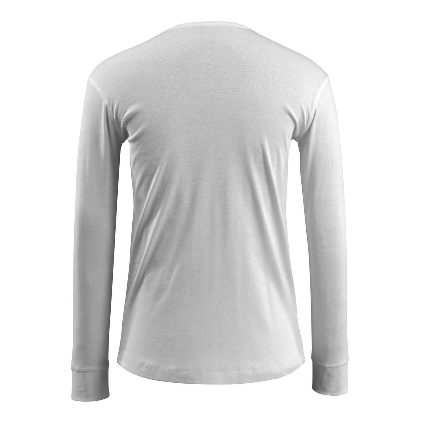 White - Back - Mascot Womens-Ladies Crossover Long-Sleeved T-Shirt